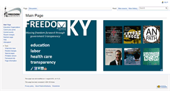 Desktop Screenshot of freedomkentucky.org